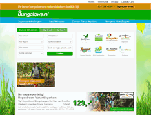 Tablet Screenshot of bungalows.bookit.nl
