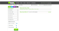 Desktop Screenshot of cruises.bookit.com